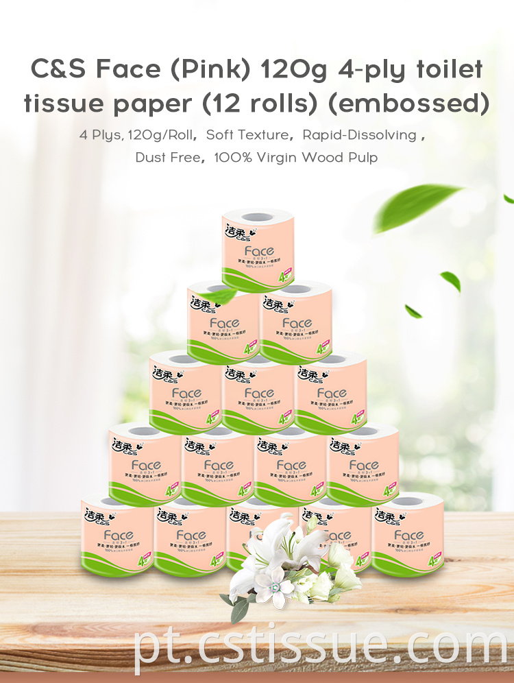 4 Ply Bathroom Roll